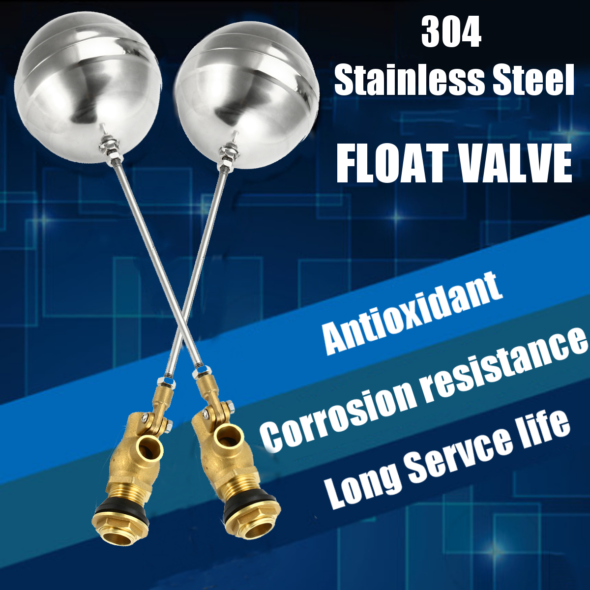1-Inch-Float-Valve-Brass-Valve-Stainless-Steel-Water-Trough-Automatic-Cattle-Bowl-Tank-1350658