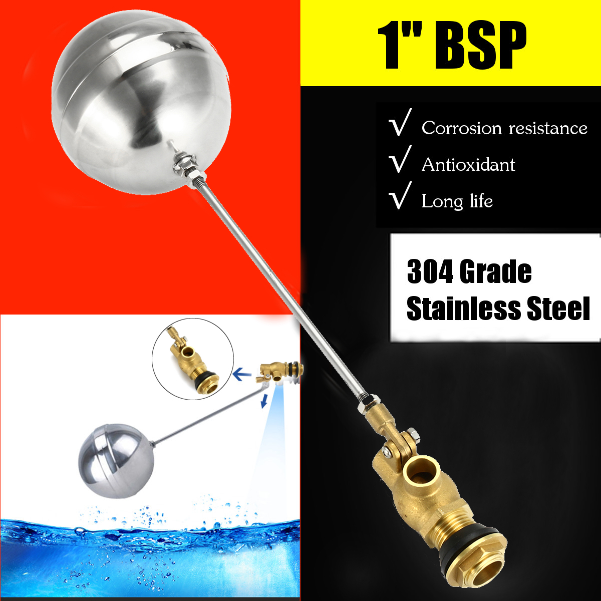 1-Inch-Float-Valve-Brass-Valve-Stainless-Steel-Water-Trough-Automatic-Cattle-Bowl-Tank-1350658