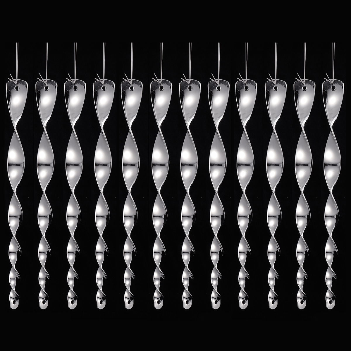 12Pcs-Bird-Repellent-Reflective-Scare-Blinder-Metal-Rod-Ornamental-Spiral-Deterrent-Control-Device-1320319