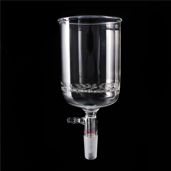 1000ml-2440-Glass-Buchner-Funnel-90-mm-Pore-Plate-Lab-Glassware-1057476