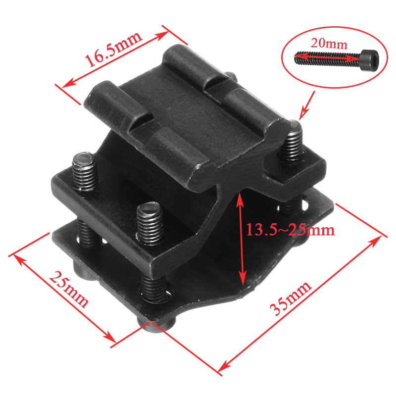 10-21mm-Barrel-Ring-Clamp-Mount-Adapter-Flashlight-Laser-Mount-20mm-Picatinny-Rail-1168573