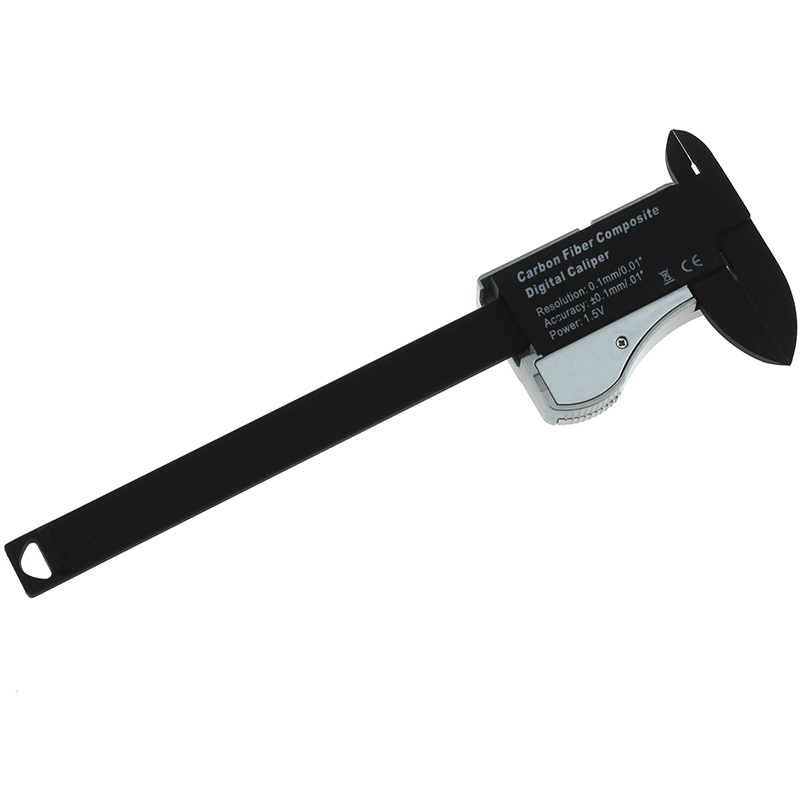 ANENG-100mm-Silver-Carbon-Fiber-Composite-Digital-Vernier-Caliper-LCD-Display-1223867