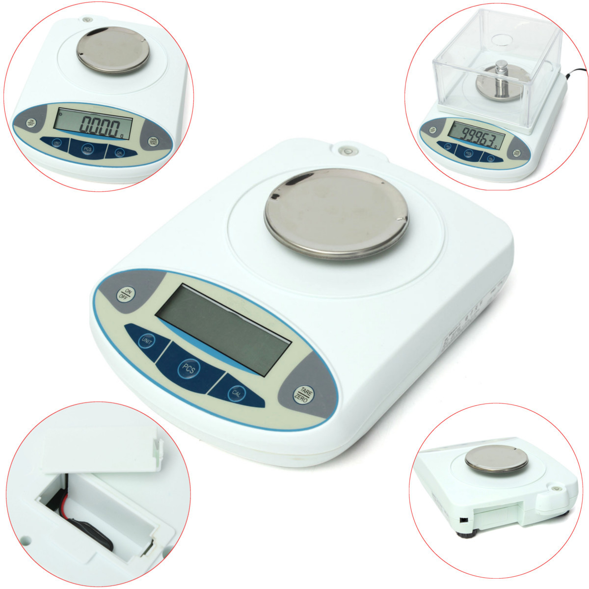 100-0001g-1mg-Digital-Lab-Analytical-Balance-Electronic-Precision-Scale-1256849