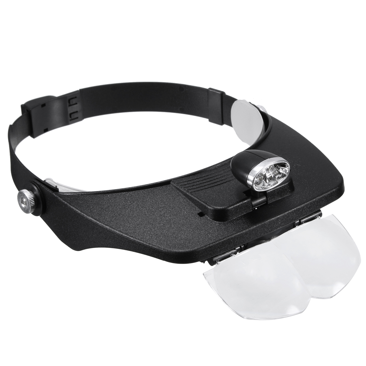 12X-18X-25X-35X-Plastic-Acrylic-Lens-Head-Mount-Headset-LED-Light-4pcs-Magnification-Glasses-1098567