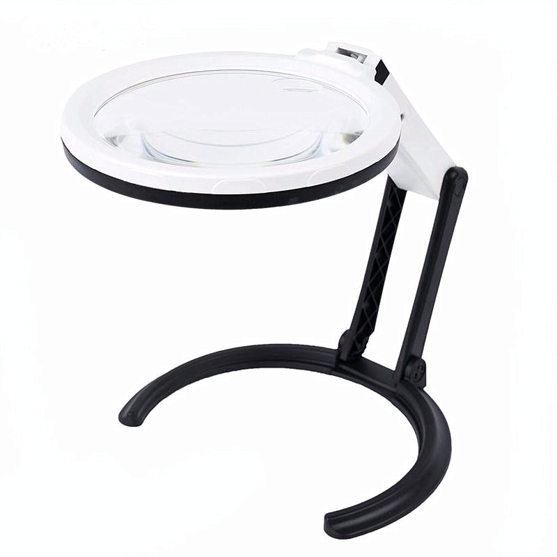 18X-5X-Foldable-Charge-Handheld-Illuminated-Magnifier-Plug-in-Desk-Magnifying-Glass-With-12-LED-Ligh-1414287