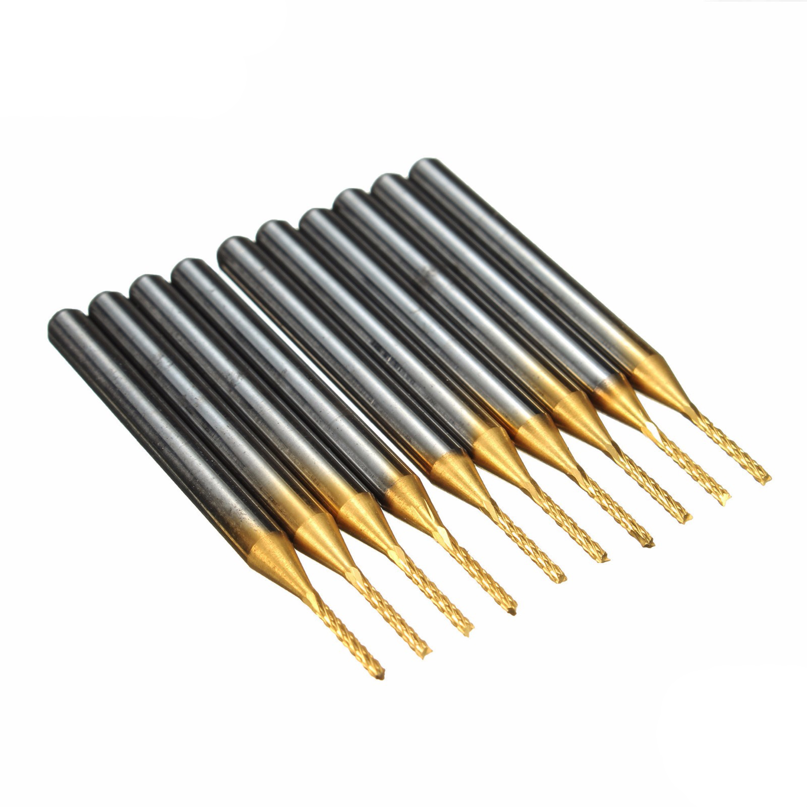Drillpro-DB-P4-10pcs-10mm-Carbide-PCB-Bits-18-Inch-Shank-Titanium-Coated-End-Mill-Engraving-Bits-1033712