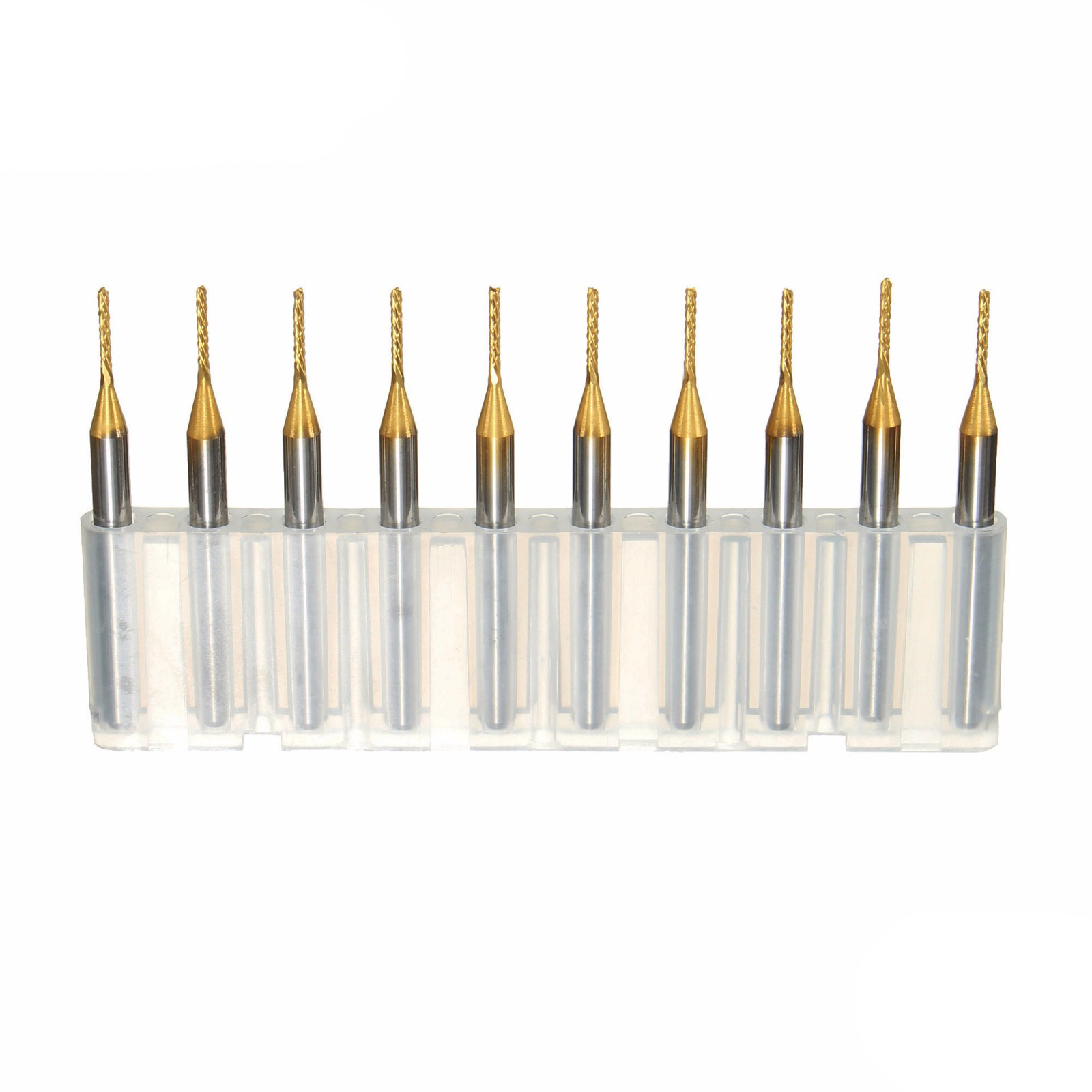 Drillpro-DB-P4-10pcs-10mm-Carbide-PCB-Bits-18-Inch-Shank-Titanium-Coated-End-Mill-Engraving-Bits-1033712
