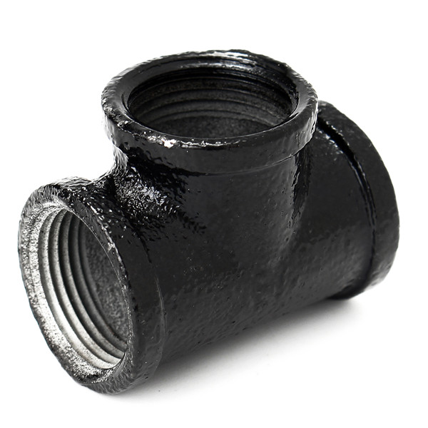 12-Inch-20mm-Black-Iron-Pipe-Threaded-Tee-Fitting-Street-Home-Plumbing-Connector-1145026