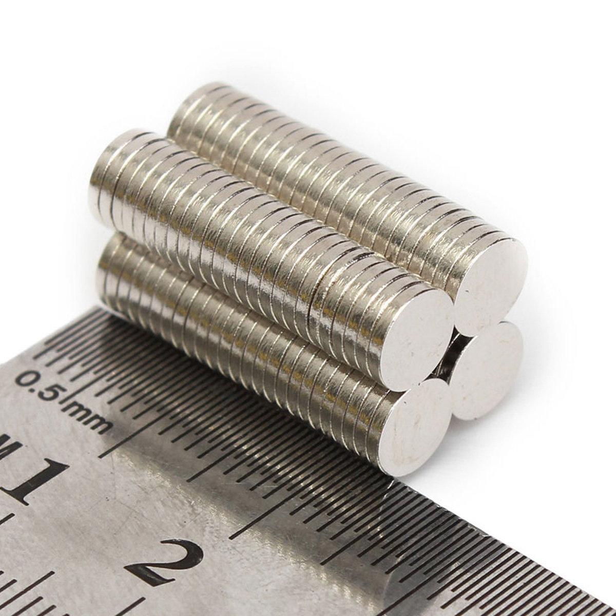 100pcs-N52-6x1mm-Disc-Neodymium-Magnet-Strong-Rare-Earth-Small-Fridge-Magnets-980597