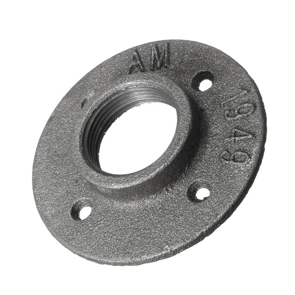 1-12-Inch-Malleable-Iron-Floor-Flange-Steel-Iron-Pipe-Fitting-Wall-Mount-1132625