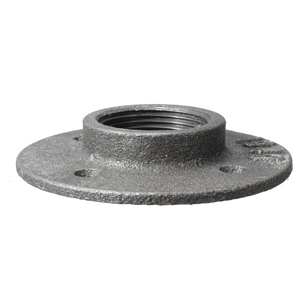 1-12-Inch-Malleable-Iron-Floor-Flange-Steel-Iron-Pipe-Fitting-Wall-Mount-1132625