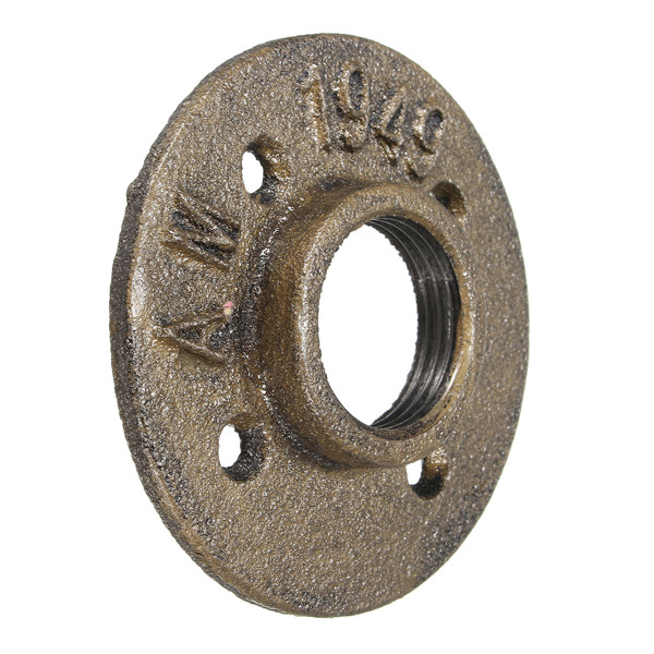 1-Inch-Malleable-Threaded-Floor-Flange-Iron-Pipe-Fittings-Wall-Mounted-Flange-1133197