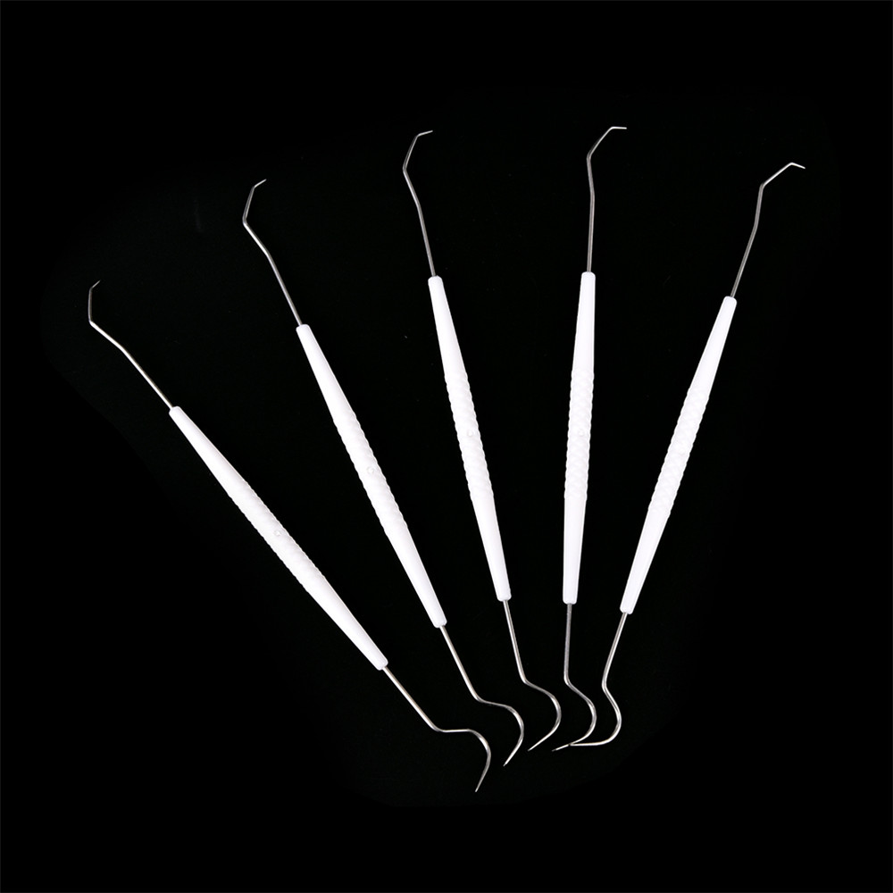 100pcs-Stainless-Disposable-Double-Hook-Tooth-Dental-Explorer-Dentist-Probe-Dentist--Materials-Tool-1345922