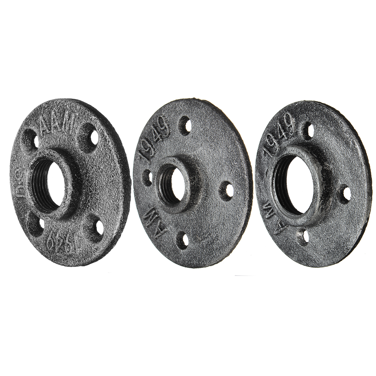 12-34-1-Inch-BSP-Flange-Malleable-Iron-Pipes-Fittings-Wall-Mount-Floor-Flange-Rusty-Flange-1325053
