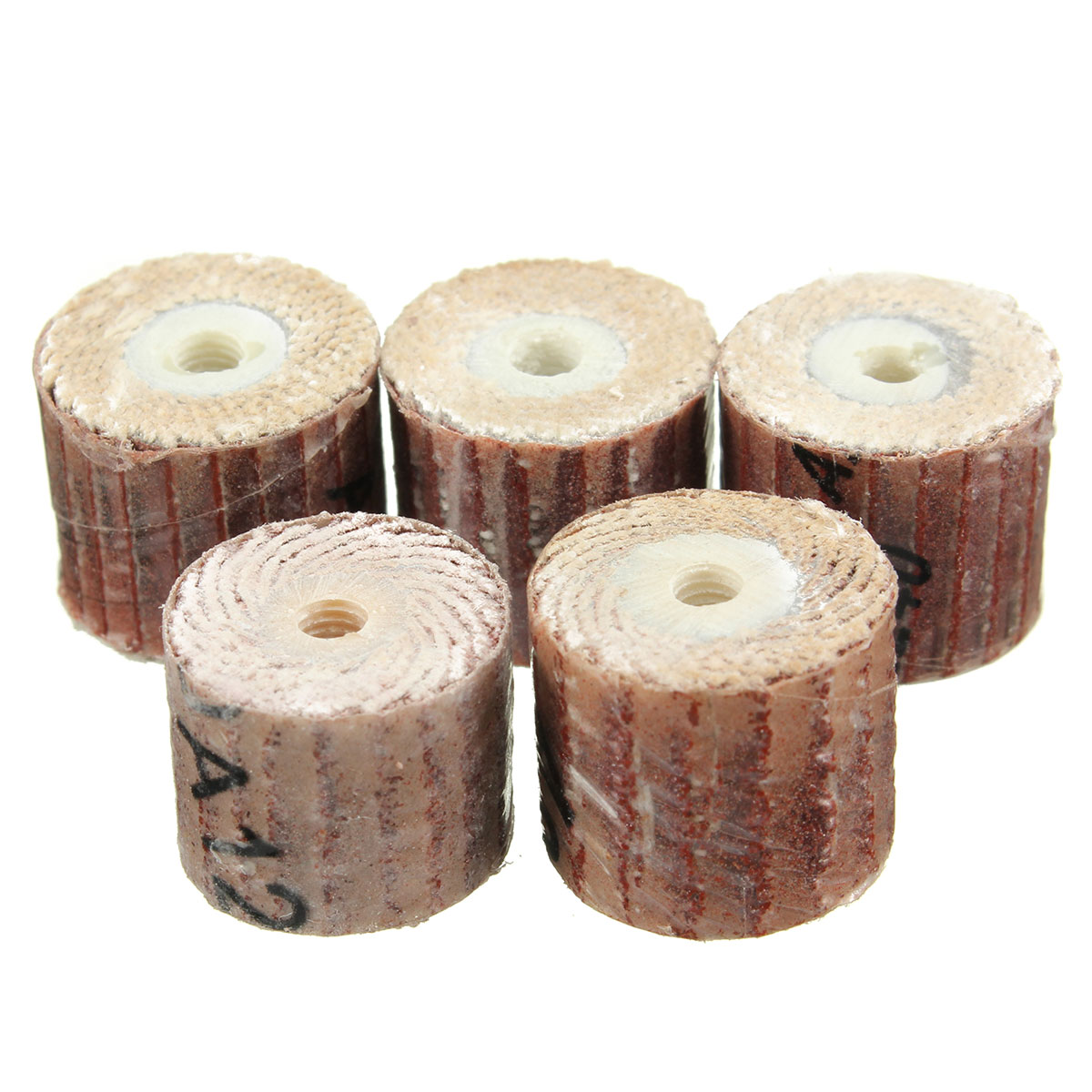 10pcs-12mm-Sandpaper-Grinding-Wheel-80-600-Grit-for-Rotary-Tools-982946