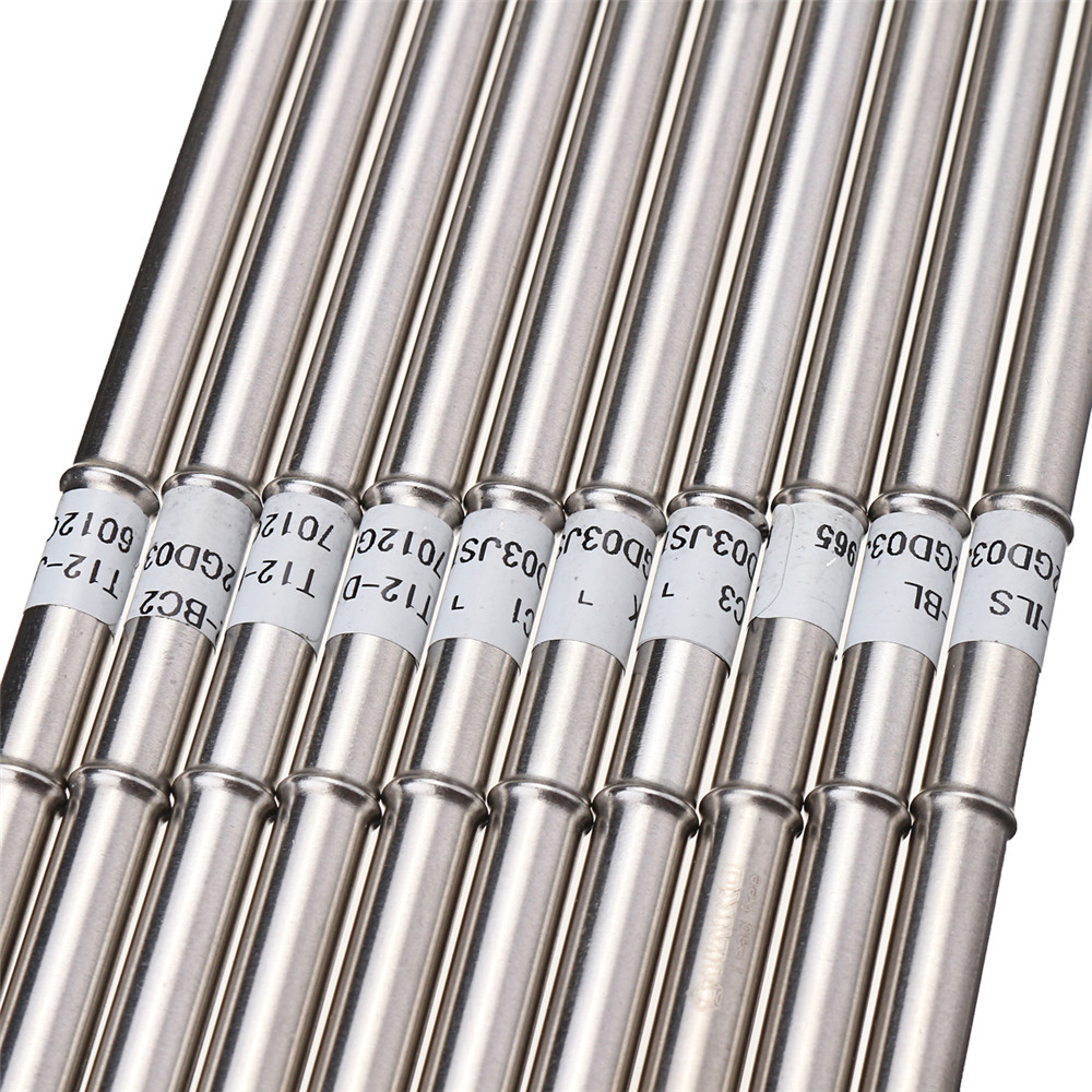 10pcs-T12-Soldering-Iron-Tips-Set-for-HAKKO-FX951-FX952-1191594