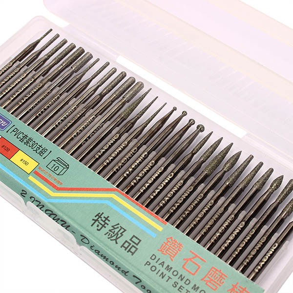 30pcs-3mm-Diamond-Grinding-Wheel-Grinding-Rods-Rotary-Tool-Set-1031604