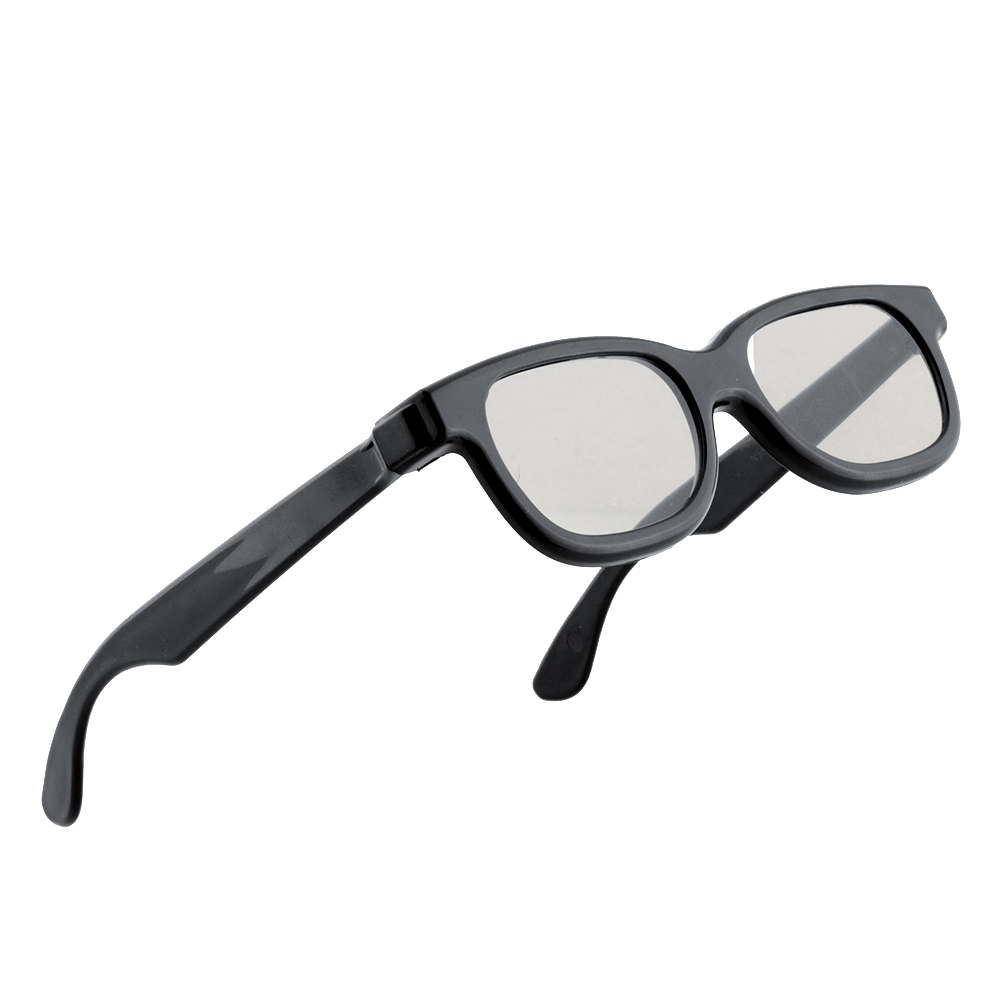 Black-Round-Polarized-3D-Glasses-for-DVD-LCD-Video-Game-Theatre-TV-Theatre-Movie-1156365