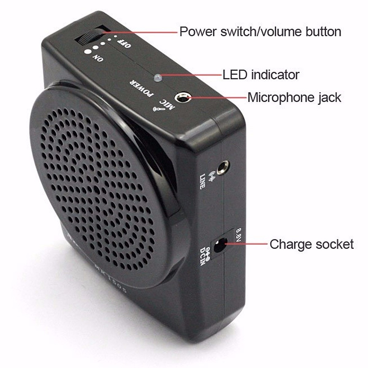 Aker-MR1505-Portable-10W-Loud-Voice-Booster-Microphone-Amplifier-Speaker-1169405