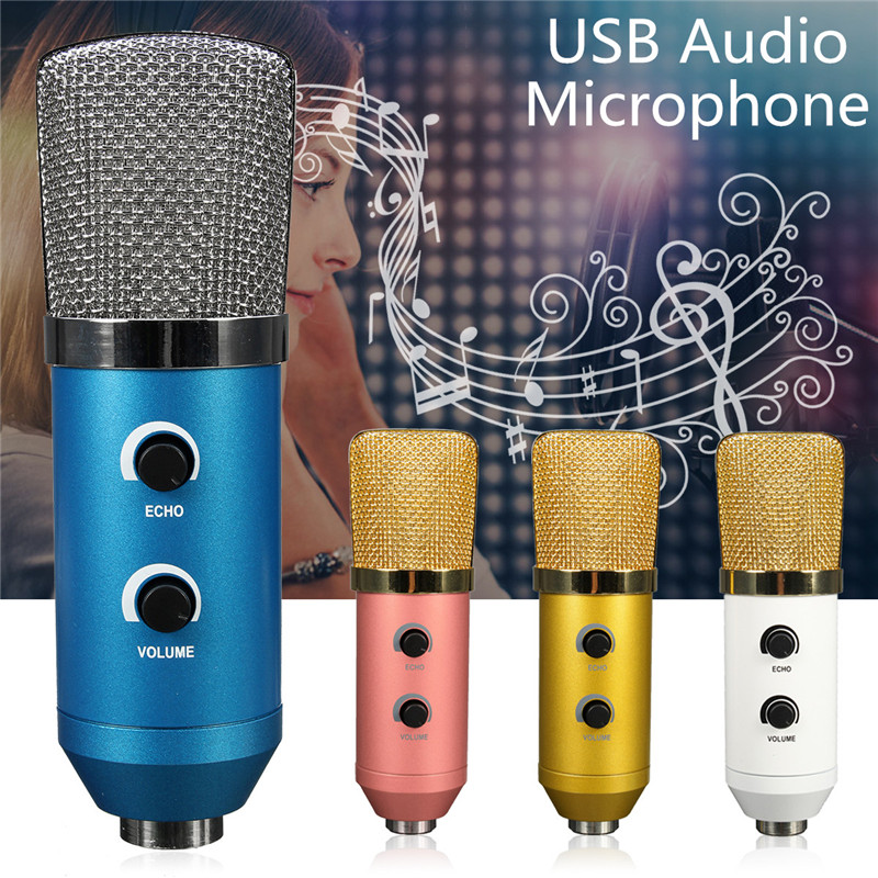 Audio-USB-Condenser-Sound-Studio-Recording-Vocal-Microphone-With-Stand-Mount-1127065