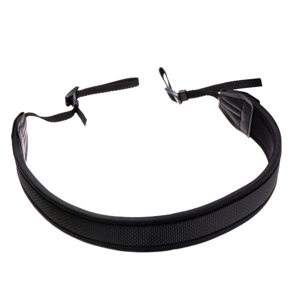 Adjusted-Neoprene-Strap-Belt-Black-For-Canon-Nikon-Sony-Pentax-DSLR-Camera-982422