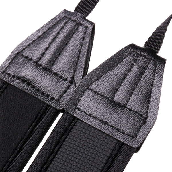 Adjusted-Neoprene-Strap-Belt-Black-For-Canon-Nikon-Sony-Pentax-DSLR-Camera-982422