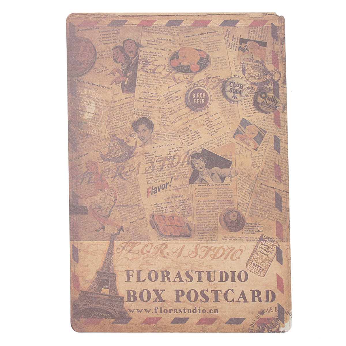 10-Sheet-Vintage-Paper-Stickers-DIY-Scrapbooking-Photo-Album-Diary-Craft-Decor-1141352