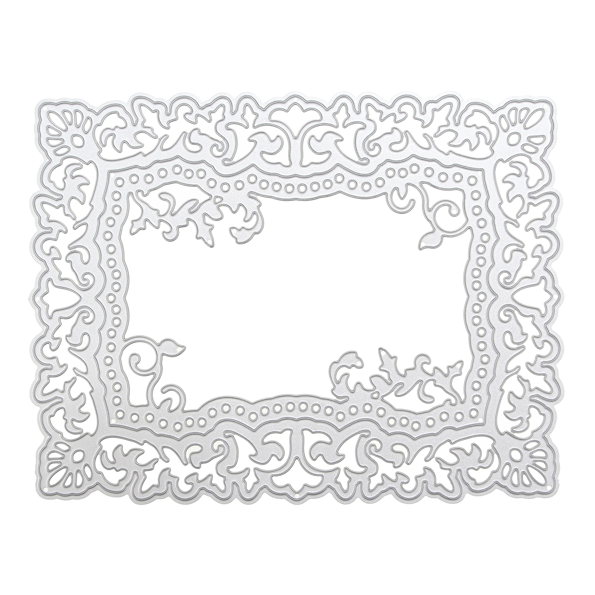 Metal-DIY-Cutting-Dies-Scrapbook-Album-Paper-Card-Embossing-Craft-Flower-Border-1162088