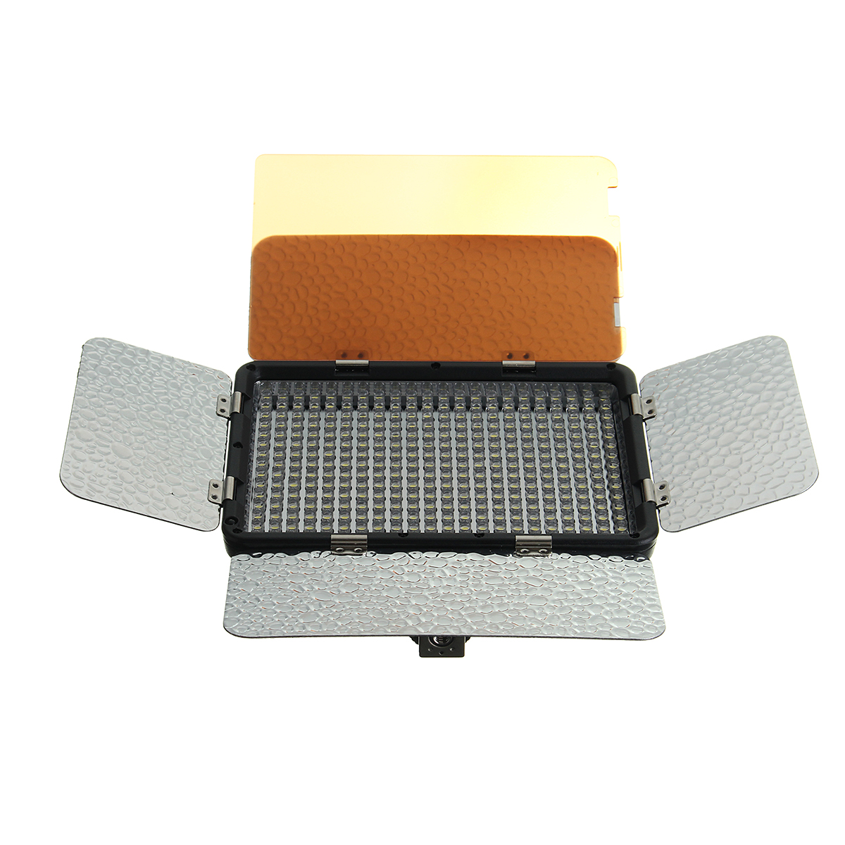 330-LED-Light-Panel-Kit-Photography-Video-Studio-L-ighting-Dimmer-Mount-Photo-1155687