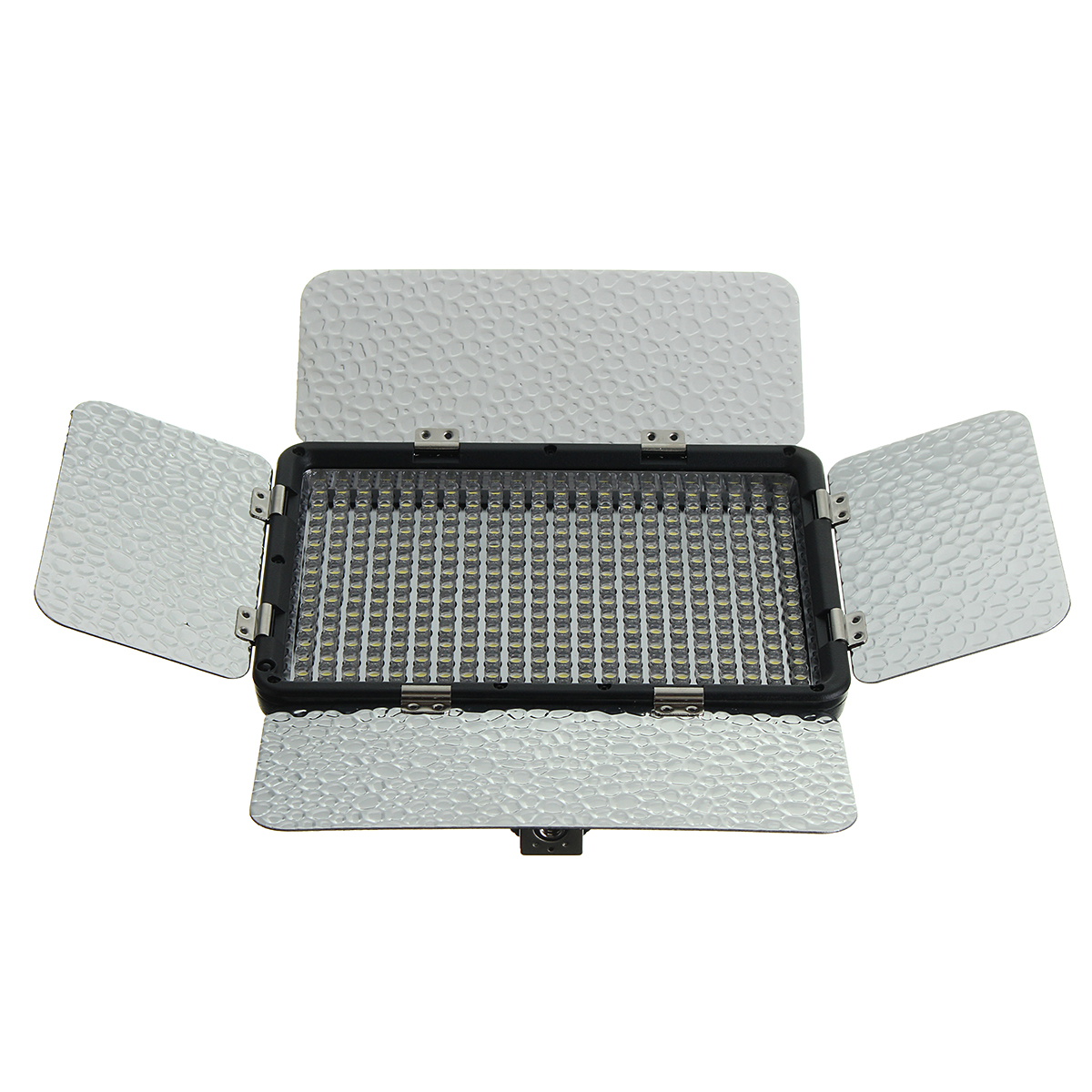 330-LED-Light-Panel-Kit-Photography-Video-Studio-L-ighting-Dimmer-Mount-Photo-1155687