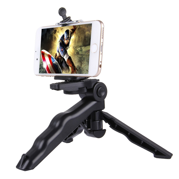 PULUZ-Grip-Folding-Tripod-Mount-with-Adapter-Screws-for-Gopro-SJCAM-Xiaomi-Yi-Action-Camera-1153134