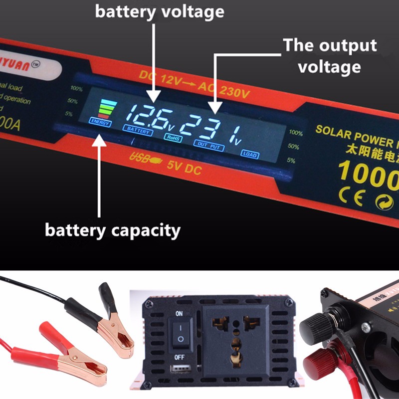 1000W-DC12V-to-AC-220V-Power-Inverter-Converter-Adapter-LCD-Display-Solar-1093621