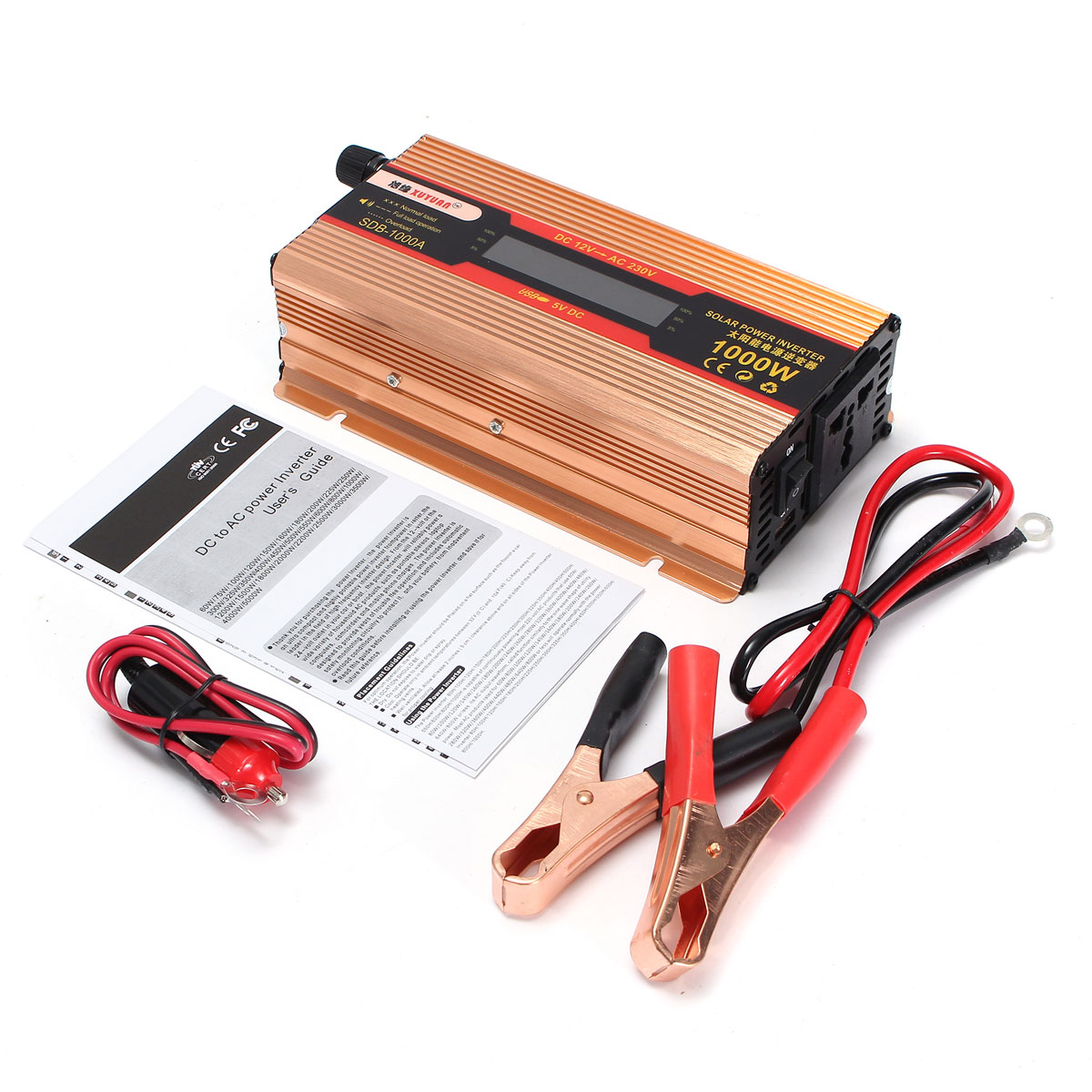 1000W-DC12V-to-AC-220V-Power-Inverter-Converter-Adapter-LCD-Display-Solar-1093621