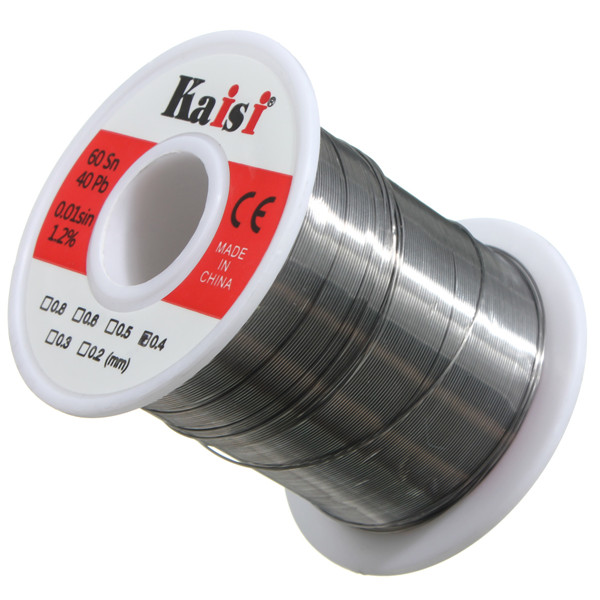 04mm-150G-6040-Tin-Lead-Rosin-Core-Flux-12-Roll-Solder-Soldering-Wire-Reel-990166