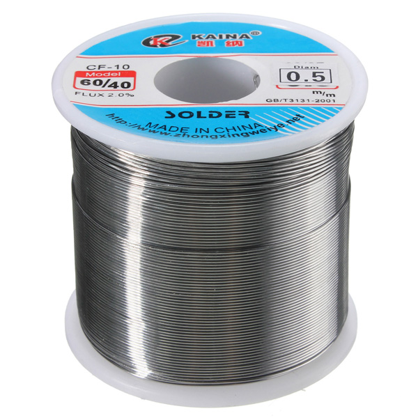 05mm-500g-Soldering-Wires-Welding-Iron-Rosin-Core-6040-Lead-Tin-Flux-20-Percent-1023387