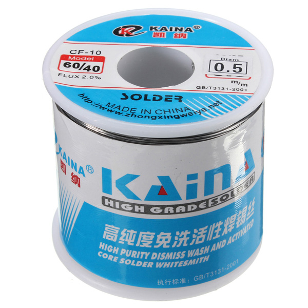 05mm-500g-Soldering-Wires-Welding-Iron-Rosin-Core-6040-Lead-Tin-Flux-20-Percent-1023387