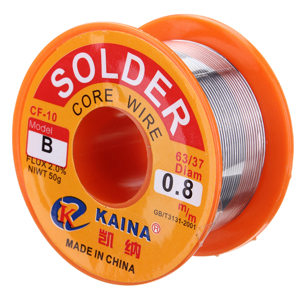 08mm-50g-Rosin-Core-Solder-6337-Tin-Lead-Flux-Soldering-Welder-Iron-Wire-Reel-965037