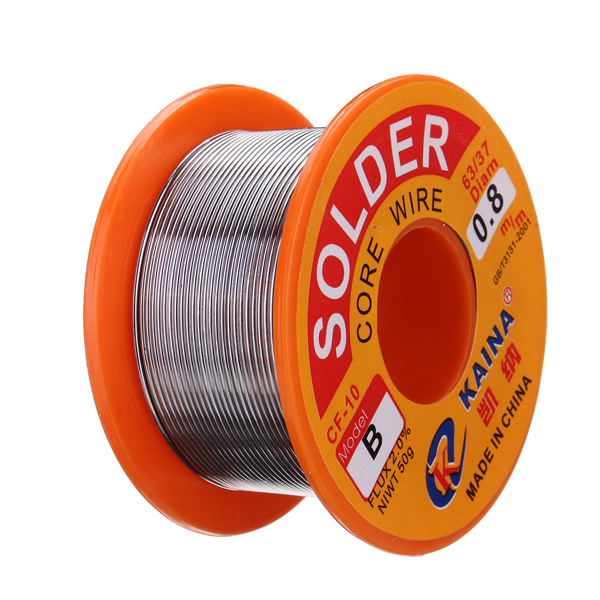 08mm-50g-Rosin-Core-Solder-6337-Tin-Lead-Flux-Soldering-Welder-Iron-Wire-Reel-965037