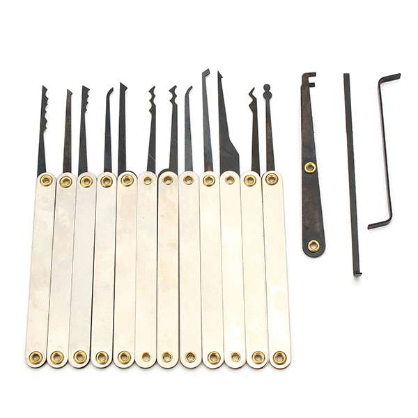 12pcs-Unlocking-Lock-Pick-Set-with-3pcs-Transparent-Locks-Locksmith-Practice-Supplies-Set-1056347