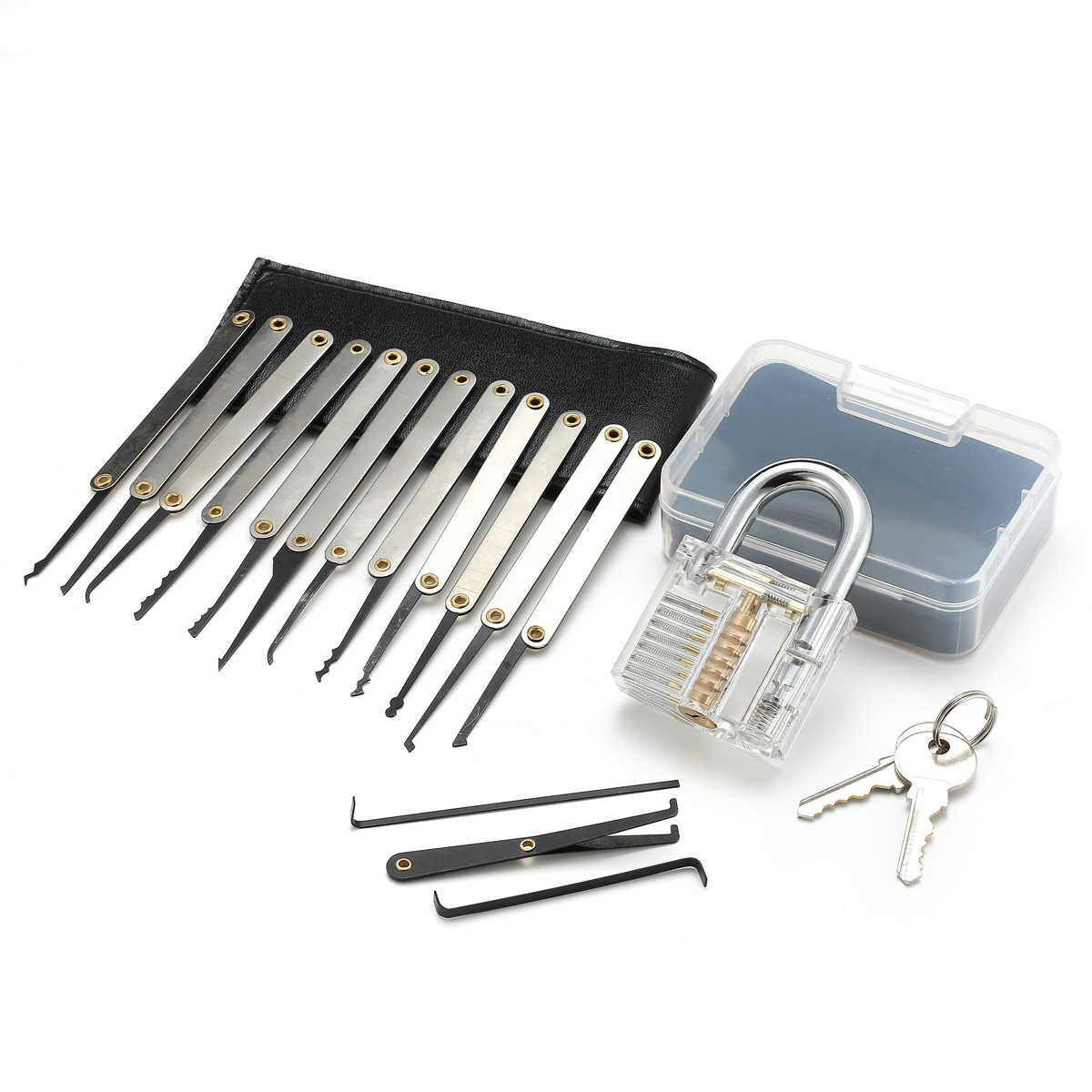 15Pcs-Lock-Picks-Set-Key-Extractor-Tool-Unlocking-Practice-with-Transparent-Practice-Padlock-1337855