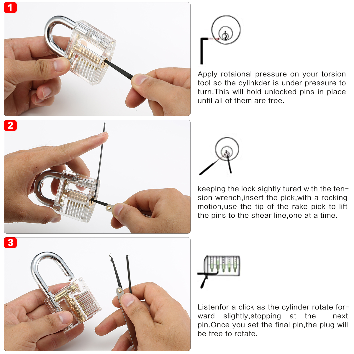 15Pcs-Lock-Picks-Set-Key-Extractor-Tool-Unlocking-Practice-with-Transparent-Practice-Padlock-1337855