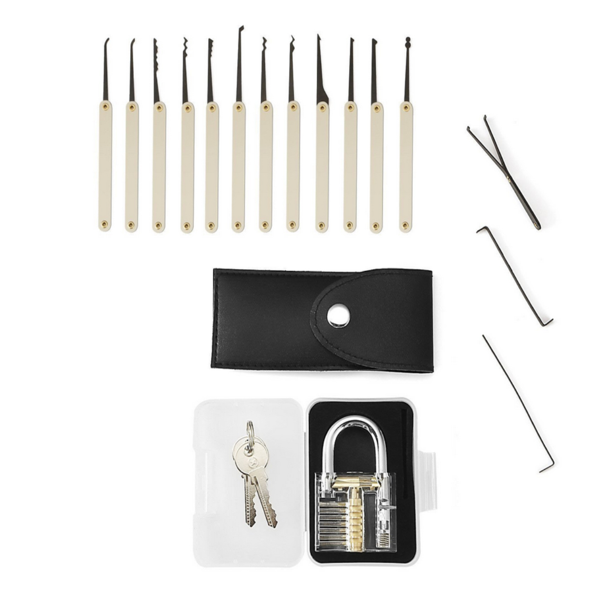 15Pcs-Lock-Picks-Set-Key-Extractor-Tool-Unlocking-Practice-with-Transparent-Practice-Padlock-1337855