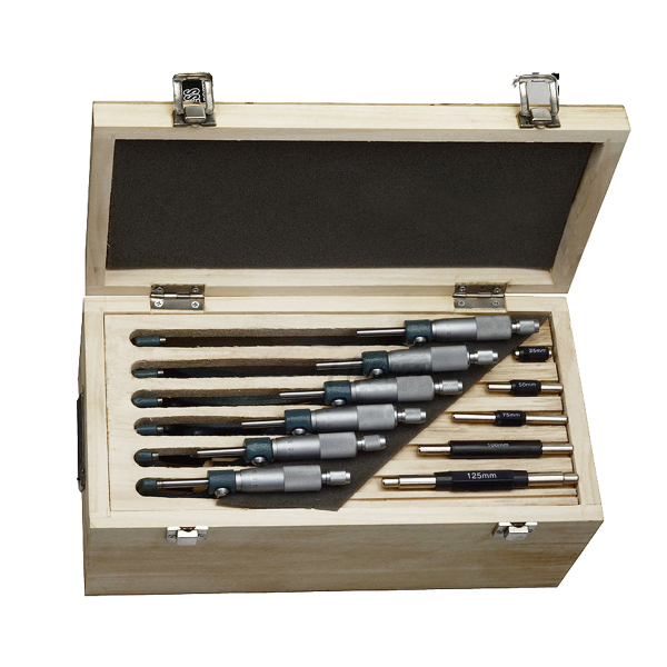 0-150MM-001mm00004-Inch-Outside-Micrometer-Display-Micrometer-Machinist-Tool-Carbide-Set-1202117