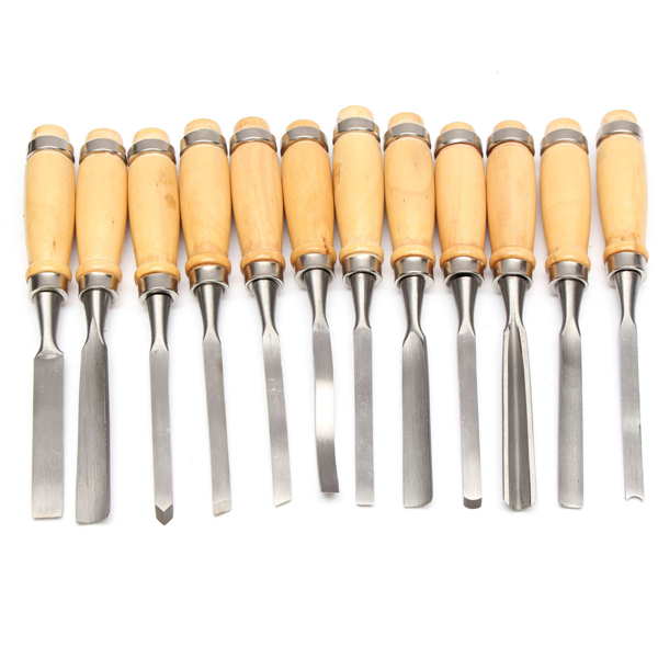 12Pcs-Wood-Working-Wood-Carving-Hand-Chisel-Professional-Gouges-Tool-Set-1048545