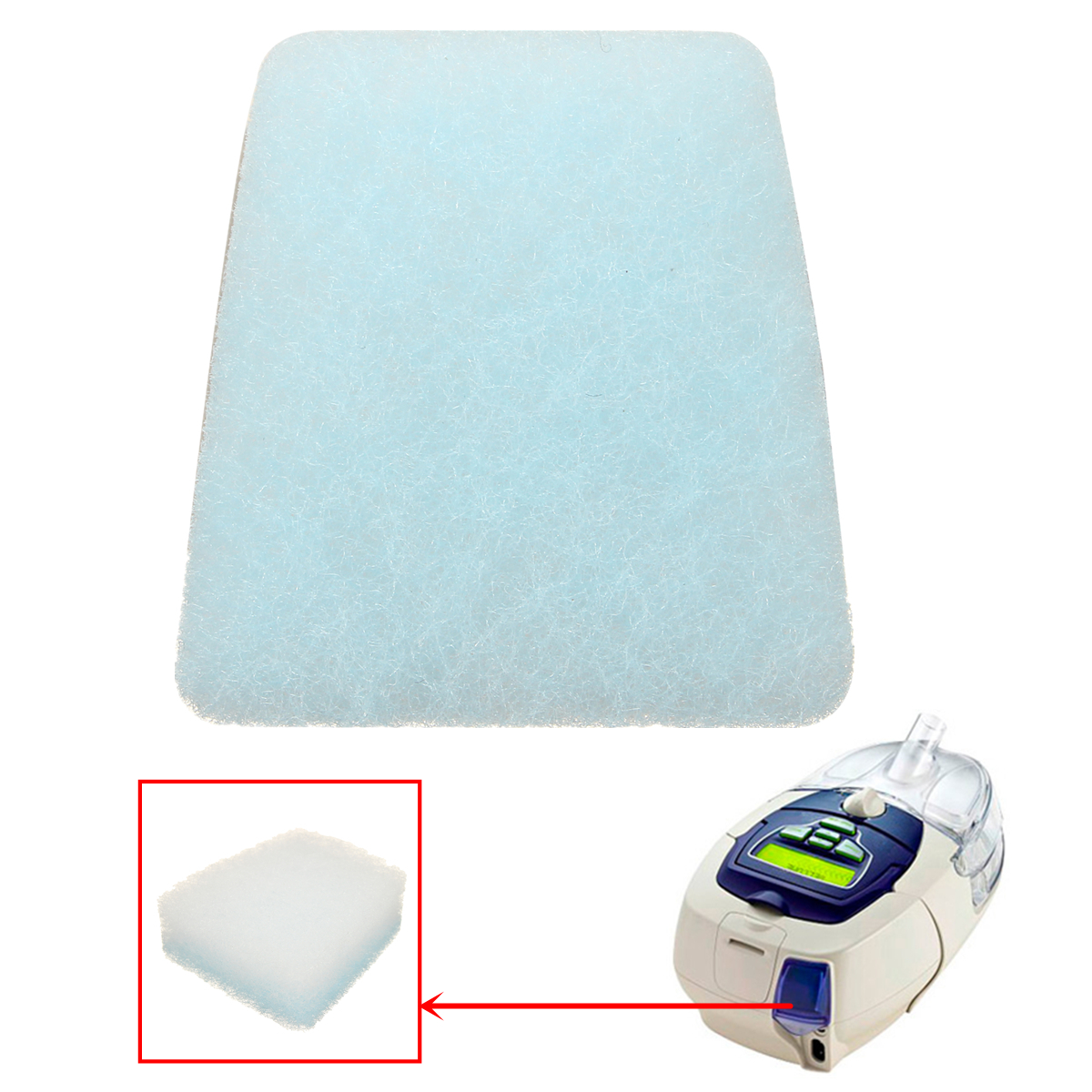 1-PC-Hypoallergenic-Filter-Sponge-Foam-for-ResMed-S7-S8-1242032