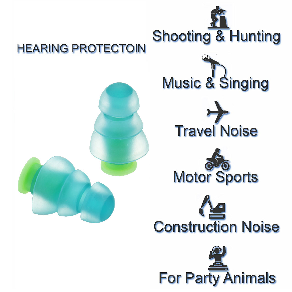 1-Pair-Noise-Cancelling-Hearing-Protection-Earplugs-For-Concerts-Musician-Motorcycles-Reusable-Silic-1369084