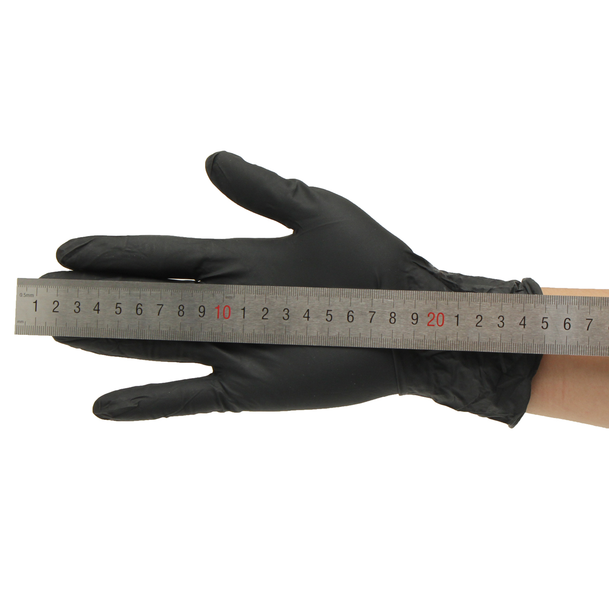 100Pcs-SML-Black-Latex-Disposable-Gloves-Tattoo-Piercing-Mechanic-Medical-Gloves-1253343