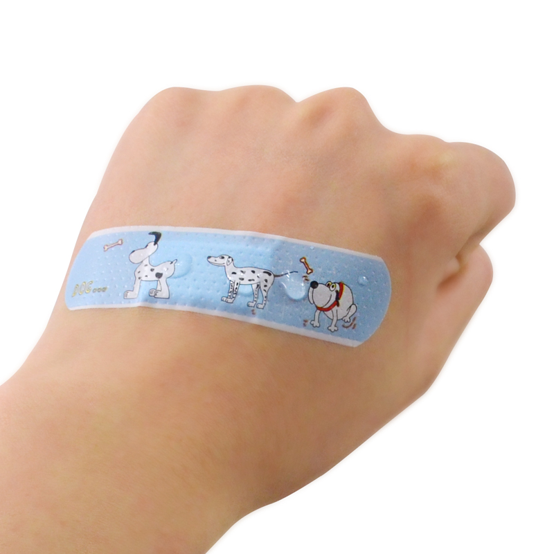 100Pcs-Waterproof-Breathable-Cute-Cartoon-Band-Aid-Emergency-Kit-For-Kids-Children-1171924