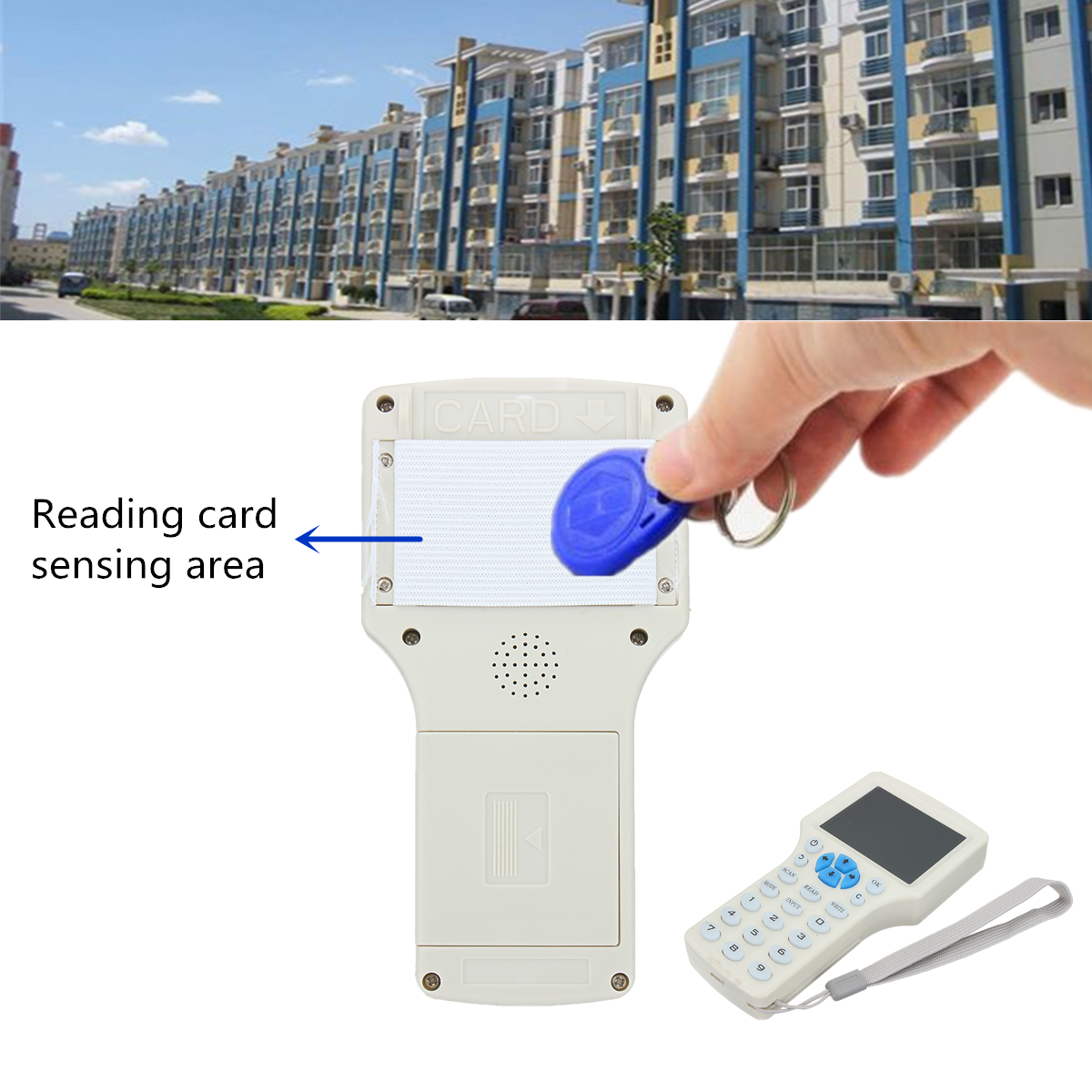 10-Frequency-RFID-Copy-Encrypted-NFC-Smart-ID-IC-Card-Reader-Writer-with-12pcs-Keyfbobs-1270370