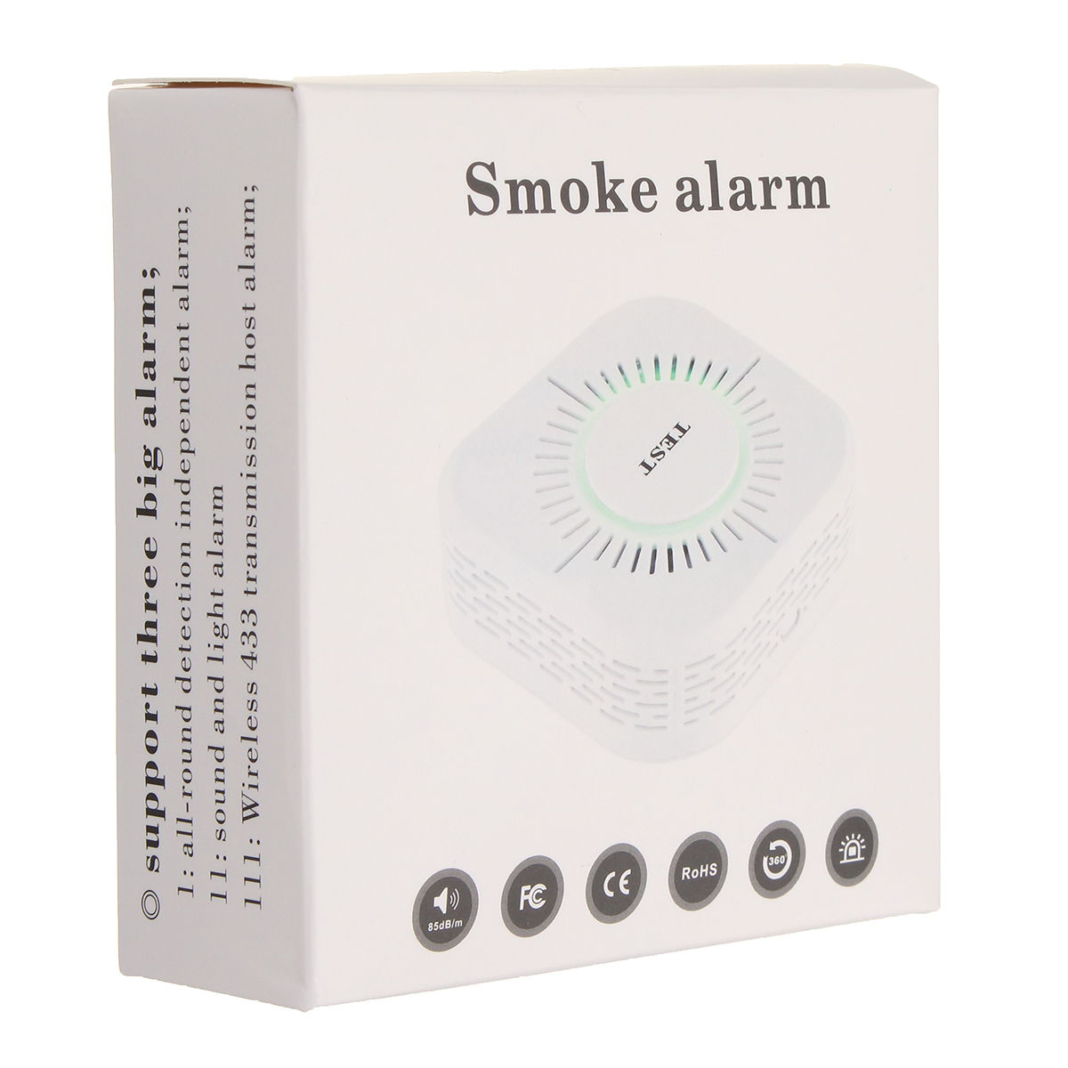 3-in-1-C50W-Smoke-Detector-Sound-Light-amp-Sound-Alarm-Wireless-433-Transmission-1387757